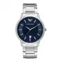 Armani AR2477 Vyriškas kvarcinis chronografo laikrodis iš nerūdijančio plieno, mėlynas ciferblatas, 43 mm
