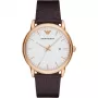 ARMANI AR2502 Vyriškas kvarcinis analoginis laikrodis 43mm nerūdijantis plienas mėlynas ciferblatas