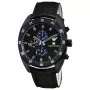 ARMANI AR5916 Vyriškas kvarcinis chronografo laikrodis 42mm juodas ciferblatas rožinio aukso spalvos nerūdijantis plienas ir silikoninė apyrankė