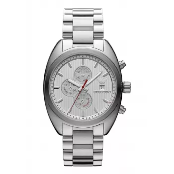 Armani AR5958 Vyriškas kvarcinis analoginis laikrodis 42mm Juodas Nerūdijantis plienas
