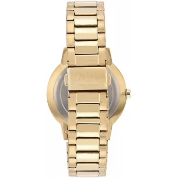 Armani Exchange AX2707 Vyriškas kvarcinis analoginis laikrodis 42 mm nerūdijantis plienas juodas ciferblatas