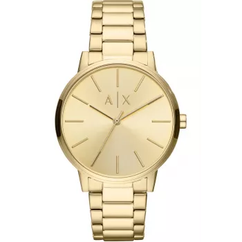 Armani Exchange AX2707 Vyriškas kvarcinis analoginis laikrodis 42 mm nerūdijantis plienas juodas ciferblatas