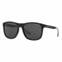 Armani Exchange AX4049SF 81808 vyriški akiniai nuo saulės - matinio juodo rėmelio, pilki lęšiai, 57 mm