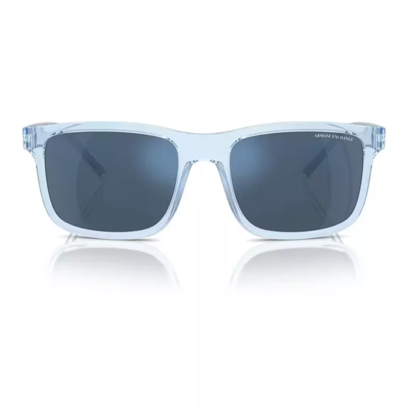 Vyriški akiniai nuo saulės Armani Exchange AX4145S834555 - stačiakampis propionato rėmelis - 57/19/145 mm