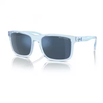 Vyriški akiniai nuo saulės Armani Exchange AX4145S834555 - stačiakampis propionato rėmelis - 57/19/145 mm