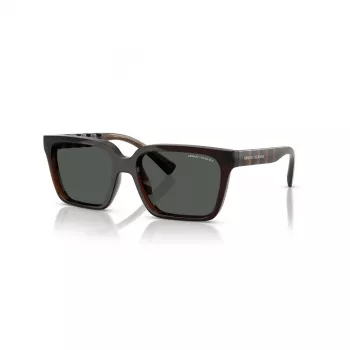 Armani Exchange AX4147S835773 Unisex Akiniai Havana Rėmeliai Rudi Lęšiai 56mm