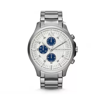 Armani Exchange vyriškas chronografinis laikrodis AX2136 iš nerūdijančio plieno, 46 mm
