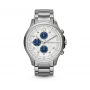 Armani Exchange vyriškas chronografinis laikrodis AX2136 iš nerūdijančio plieno, 46 mm