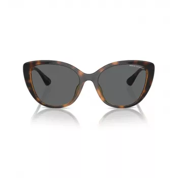 ARMANI EXCHANGE Moteriški akiniai nuo saulės AX4111SU82138 - Skaidrus pilkas rėmelis, pilki gradientiniai lęšiai, 54/18/140 mm