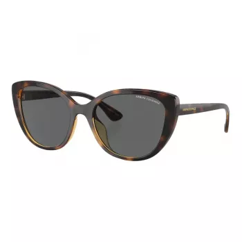 ARMANI EXCHANGE Moteriški akiniai nuo saulės AX4111SU82138 - Skaidrus pilkas rėmelis, pilki gradientiniai lęšiai, 54/18/140 mm