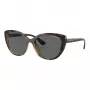 ARMANI EXCHANGE Moteriški akiniai nuo saulės AX4111SU82138 - Skaidrus pilkas rėmelis, pilki gradientiniai lęšiai, 54/18/140 mm