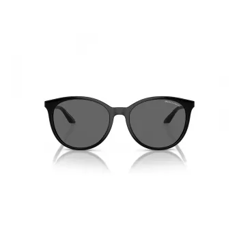 Armani Exchange Moteriški Akiniai Nuo Saulės AX4140S815887 - Juodas Rėmelis, Pilki Lęšiai, 55 mm