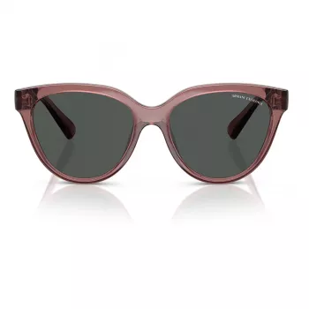 Armani Exchange Moteriški Akiniai Nuo Saulės AX4148SU83598 Havana Rudi Stačiakampiai 56mm