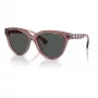 Armani Exchange Moteriški Akiniai Nuo Saulės AX4148SU83598 Havana Rudi Stačiakampiai 56mm
