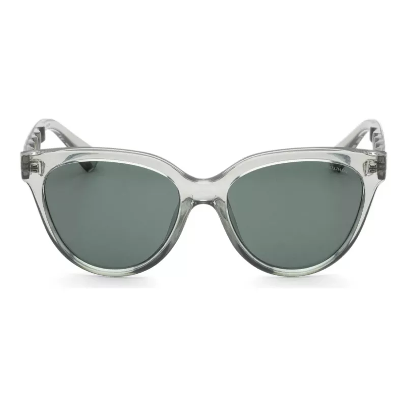 ARMANI EXCHANGE Moteriški akiniai nuo saulės AX4148SU83607 Skaidrūs pilki kvadratiniai rėmeliai Pilki lęšiai 56 mm