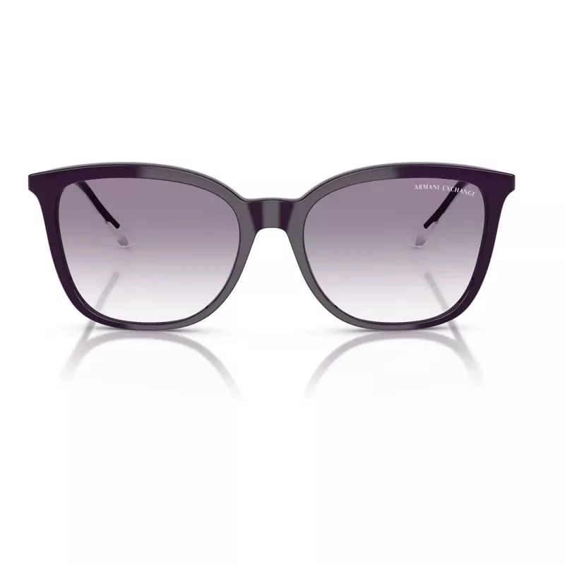 ARMANI EXCHANGE Moteriški akiniai nuo saulės AX4151S836479 Brown Havana Grey Gradient 55mm