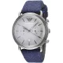 ARMANI Vyriškas Chronografinis Laikrodis AR11144 Nerūdijančio Plieno 43mm Mėlynu Ciferblatu