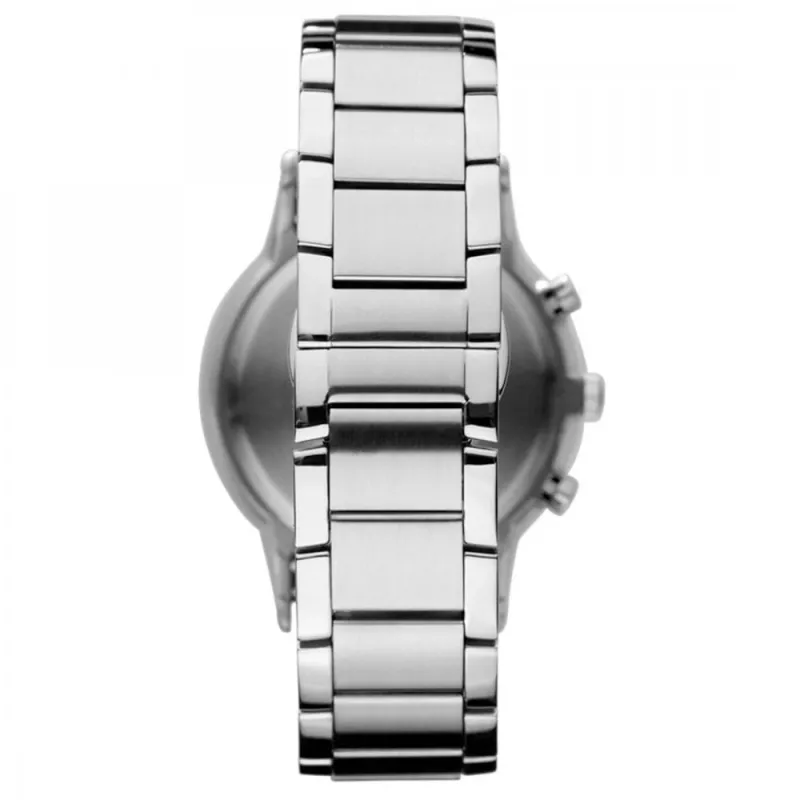 Armani vyriškas chronografo laikrodis AR11164, 43 mm, nerūdijančio plieno, juodas ciferblatas