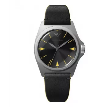 Armani Men's AR11330 Luigi Quartz Watch 40mm Blue Dial Stainless Steel