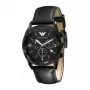 Armani Vyriškas AR5904 Chronografas Laikrodis 41mm Juodas Ciferblatas Nerūdijantis Plienas