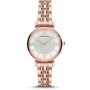 ARMANI Women's AR11244 Gianni T-Bar Quartz Analog Watch 32mm Rose Gold-tone Stainless Steel