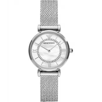 ARMANI Women's AR11319 Gianni T-Bar Stainless Steel Watch 32mm