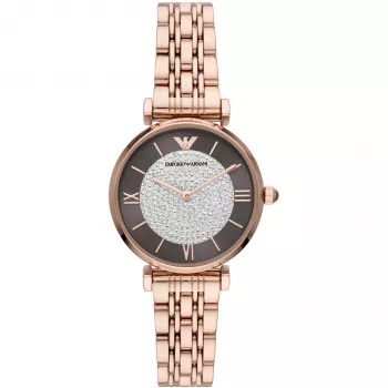 Armani Women's AR11402 Quartz Analog Stainless Steel Watch 32 mm