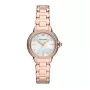 ARMANI Moteriškas AR11523 Gianni T-Bar Kvarcinis Laikrodis 32mm Rožinis Auksas Nerūdijantis Plienas