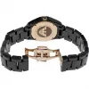 ARMANI Women's AR1412 Quartz Chronograph Watch 35mm Black Ceramic