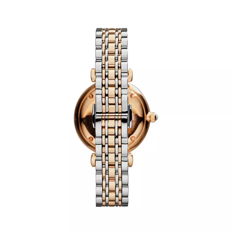 ARMANI Moteriškas Laikrodis AR1725 Gianni T-Bar 32mm Nerūdijantis Plienas Sidabrinis