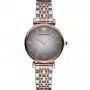 ARMANI Moteriškas Laikrodis AR1725 Gianni T-Bar 32mm Nerūdijantis Plienas Sidabrinis