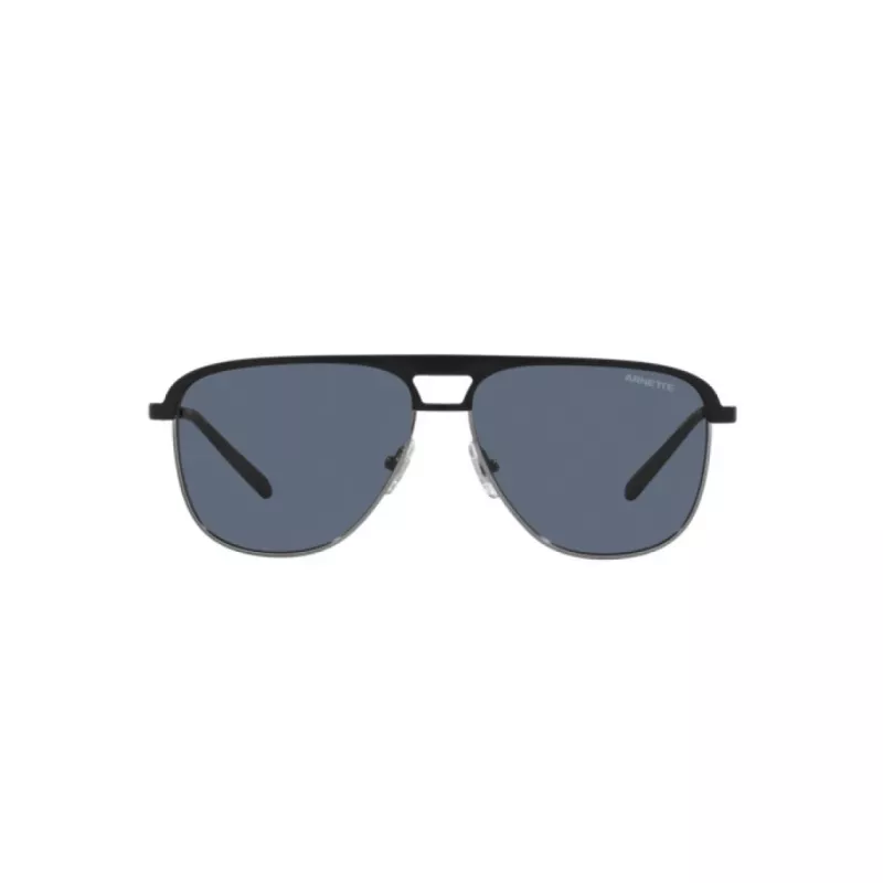 ARNETTE AN3082-733-55 Vyriški stačiakampiai akiniai nuo saulės matinė juoda pilka 57mm