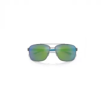 ARNETTE AN3089-745-8N Vyriški stačiakampiai akiniai nuo saulės matinė juoda tamsiai pilka 65mm