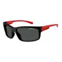 ARNETTE AN4242-275887 Vyriški akiniai nuo saulės, matinio juodo rėmelio, pilki lęšiai, 62 mm