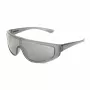 ARNETTE AN4264 Unisex akiniai su matiniu juodu rėmeliu ir tamsiai pilkais sidabriniais veidrodiniais lęšiais 135mm