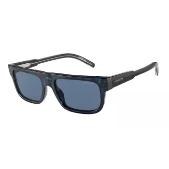 ARNETTE AN4278-120280 Vyriški akiniai nuo saulės, matinio juodo rėmelio, pilki lęšiai, 55 mm