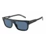 ARNETTE AN4278-120280 Vyriški akiniai nuo saulės, matinio juodo rėmelio, pilki lęšiai, 55 mm
