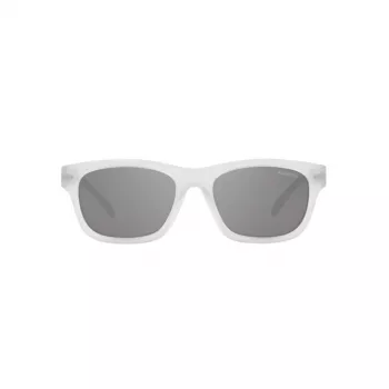 ARNETTE AN4284-27616G Vyriški stačiakampiai akiniai nuo saulės matinė juoda pilkas veidrodis 54/18/145 mm