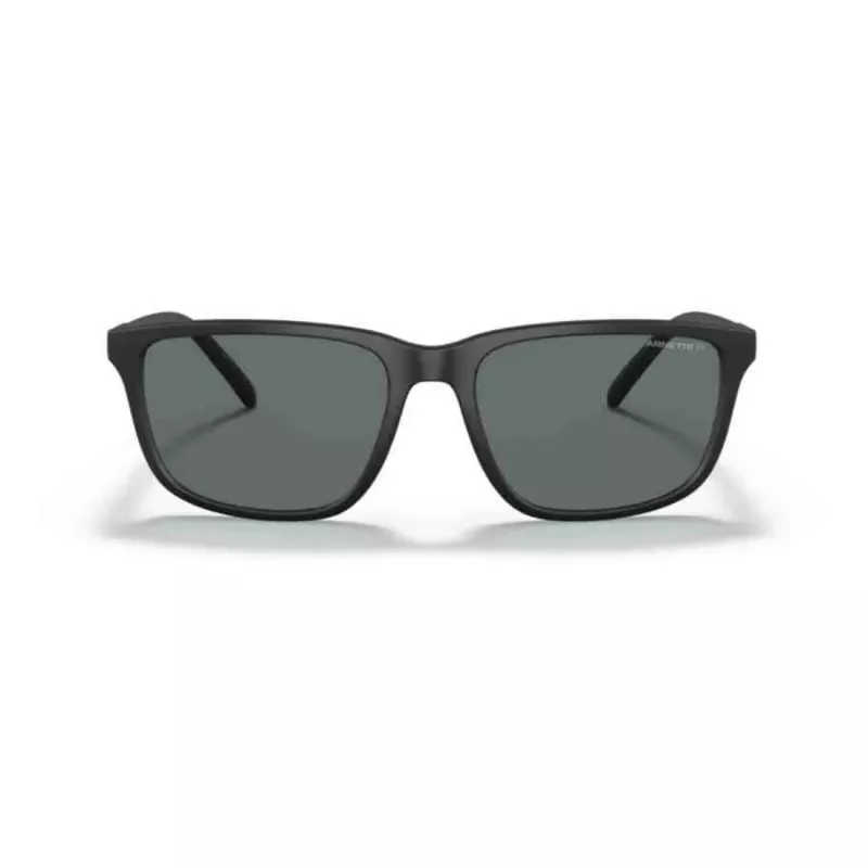 Arnette AN4288 275/88 stačiakampiai akiniai nuo saulės, matinis permatomas pilkas rėmelis, pilki veidrodiniai lęšiai, 58-18-145 mm