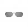ARNETTE AN4290-27556G Vyriški akiniai nuo saulės, matinio juodo rėmelio, pilki veidrodiniai lęšiai, 63 mm