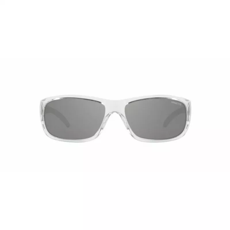 ARNETTE AN4290-27556G Vyriški akiniai nuo saulės, matinio juodo rėmelio, pilki veidrodiniai lęšiai, 63 mm