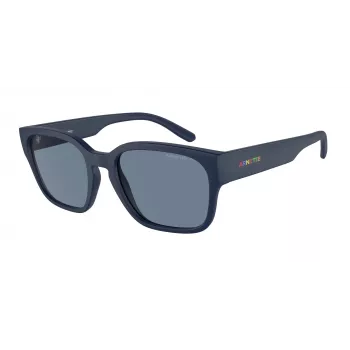ARNETTE AN432527592V5 Unisex akiniai nuo saulės - matinio juodo rėmelio, tamsiai pilki poliarizuoti lęšiai, 54/19/145 mm
