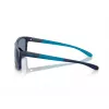 ARNETTE AN4328U27622V Vyriški akiniai nuo saulės Matiniai juodi Tamsiai pilki veidrodiniai sidabriniai 58mm