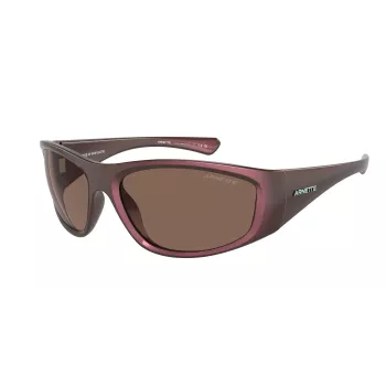ARNETTE AN4331-292773 Vyriški stačiakampiai akiniai nuo saulės, matiniai juodi, tamsiai pilki, 64 mm