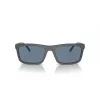 ARNETTE AN4333-29301W Vyriški akiniai nuo saulės Matinė juoda Pilkas veidrodis 55mm
