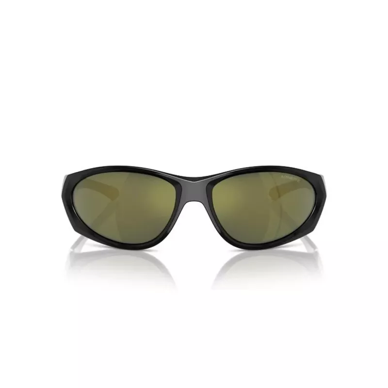Arnette AN4342-29476R Unisex akiniai nuo saulės, matinio juodo rėmelio, tamsiai pilki veidrodiniai sidabriniai lęšiai, 62 mm lęšio plotis