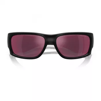 Vyriški stačiakampiai akiniai nuo saulės Arnette AN4345-29006Q, matiniai juodi, tamsiai pilki, 62 mm