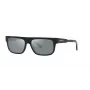 ARNETTE Vyriški akiniai nuo saulės AN4278-12006G - Matinis juodas propionato rėmelis, pilki veidrodiniai polikarbonato lęšiai, 55 mm lęšio plotis