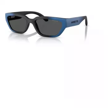 ARNETTE Vyriški akiniai nuo saulės AN4350-297587 Matinė juoda Tamsiai pilka 55mm