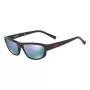 ARNETTE Unisex akiniai nuo saulės AN4260-014V56 Matinė juoda rėmelis Pilki veidrodiniai lęšiai 55 mm